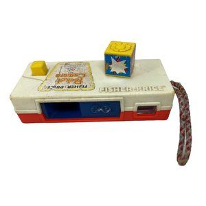 Fisher Price Toy Pocket Camera 1974 Vintage 464 Trip To The Zoo Animal Slides